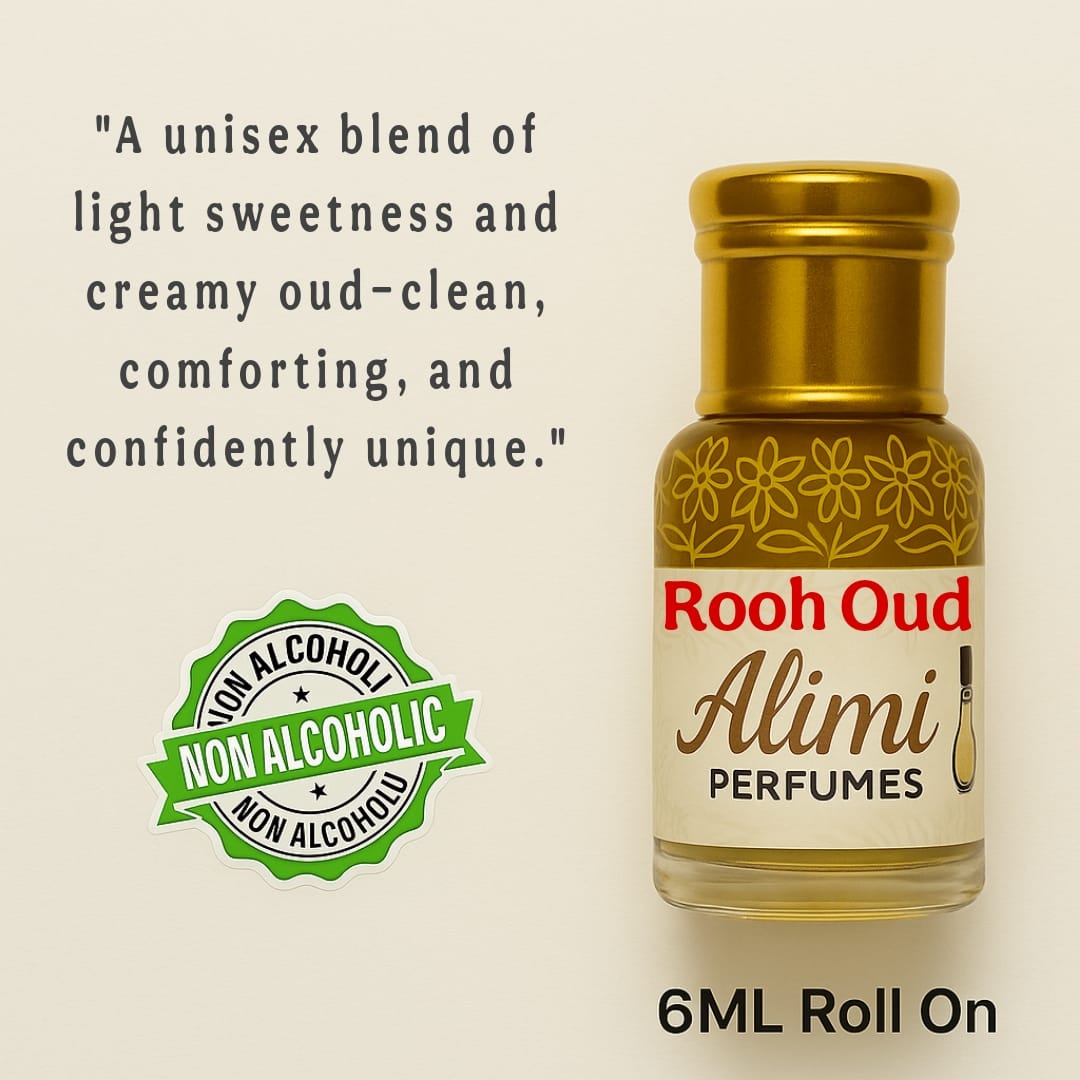 Rooh Oud - 6ML Roll On Attar.