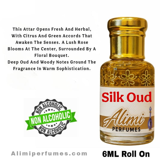 Silk Oud   6ML Roll On Attar.