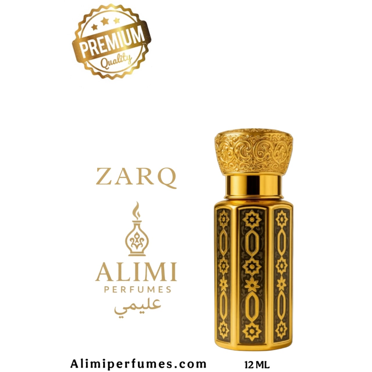 ZARQ 12 ML Roll On Premium Attar